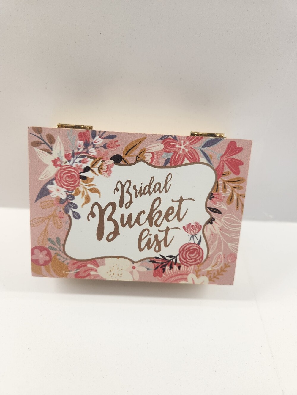 Brand New Small Bridal Bucket List Trinket Box For Weddings Bridal Shower